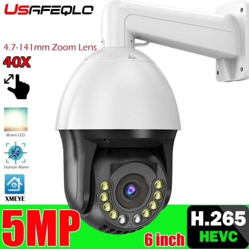 1080P 5MP PTZ Dome IP Camera 40X Zoom Outdoor Onvif IMX307 2MP Hi3516 5MP CCTV Security Camera ARRAY Warm IR 150M Speed Dome Cam