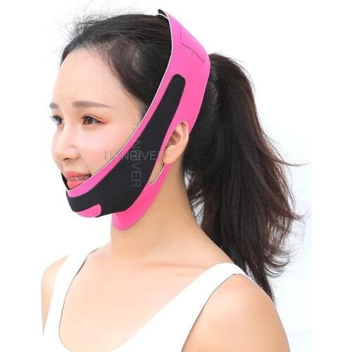Face Slim V-Line Lift Up Mask Cheek Chin Neck Slimming Thin Belt Strap Beauty Delicate Facial Thin Face Mask Slimming Bandage