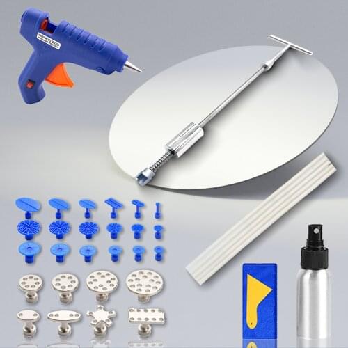 Metal Car Dent Repair Puller Car body Dent Removal Tool For Hail Damage Car Dent Repair Tool Slide Hammer Suction Cups