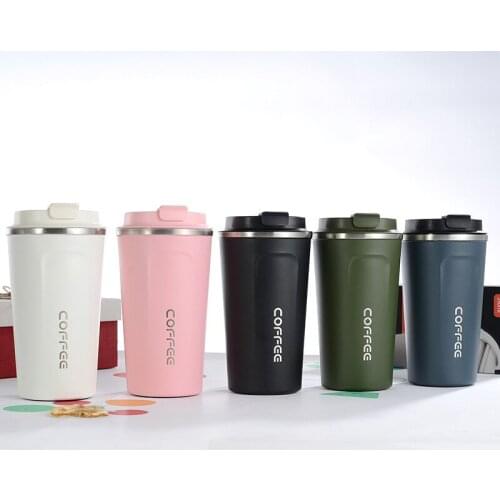 New Style Double Stainless steel 304 Coffee Mug Car Thermos Mug Leak_Proof Thermosmug For Gifts Travel Thermo Cup Insulated Mug