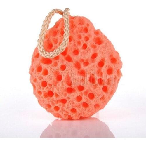 Wholesale Bath Ball Mesh Brushes Sponges Bath Accessories Body Wisp Natural Sponge Dry Brush Exfoliation Cleaning Equipment