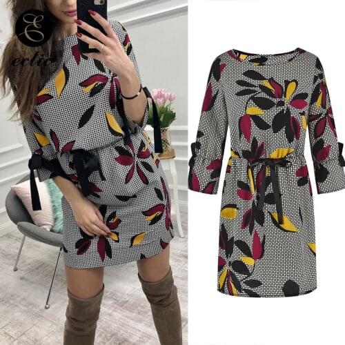 Summer Dresses For Women Chiffon Sukienka Green Floral Dress Leaf Palm Robe Femme Ete 2021 A Line Bow Mini Party Dress Elegant