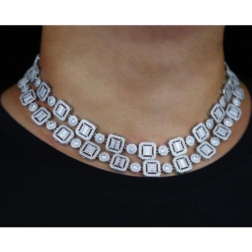 Drop ship mens hip hop necklace 16'' 18'' long necklace chain silver color plated wide Chain Link Necklace Mens Jewelry