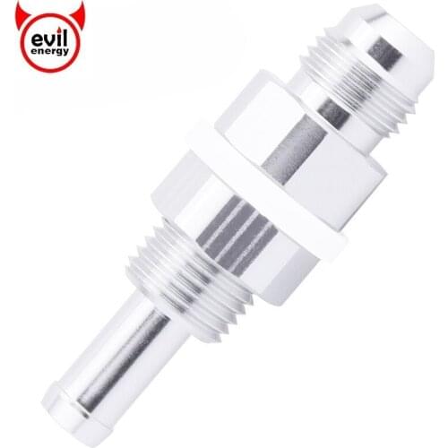 Evil energy -6AN Male Flare Bulkhead To 5/16 Hose Barb Fuel Tank Fitting