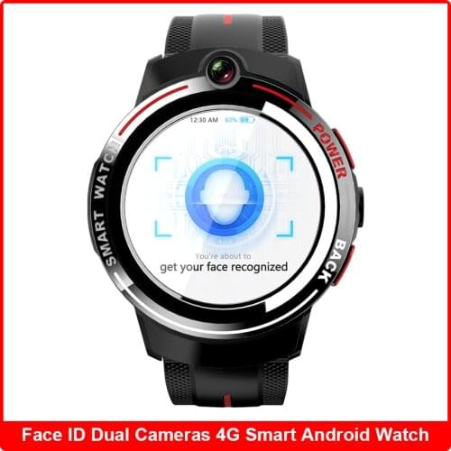 Смарт часы Men Watches Android AMOLED Screen Face ID 2 Cameras Video Call Weather 3GB 32GB Maps GPS Smartwatch For PK Thor 5 pro