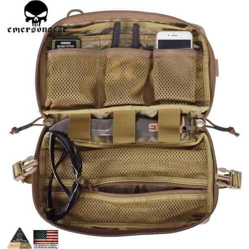 EMERSONGEAR Drop Pouch Tactical Molle Pouch Multifunction Bag Dump Pouch Military Hunting Combat Gear Multicam Pouch EM8347