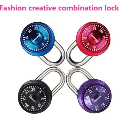 Password padlock Mini lock anti theft dormitory gym locker lock password escape room