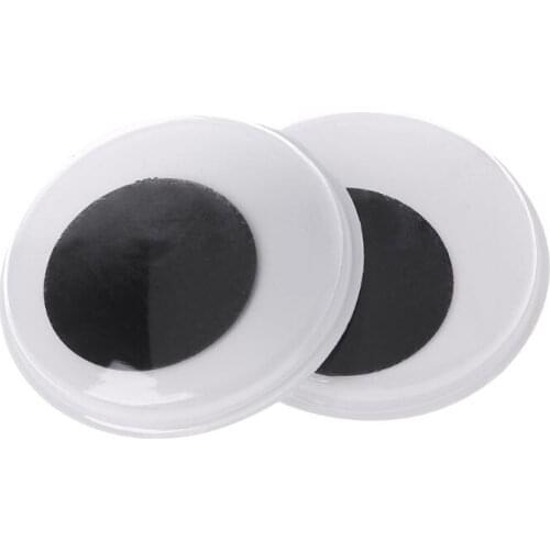 10pcs 50mm Wiggly Wobbly Googly Eyes Self-adhesive Scrapbooking Crafts For Doll Toy