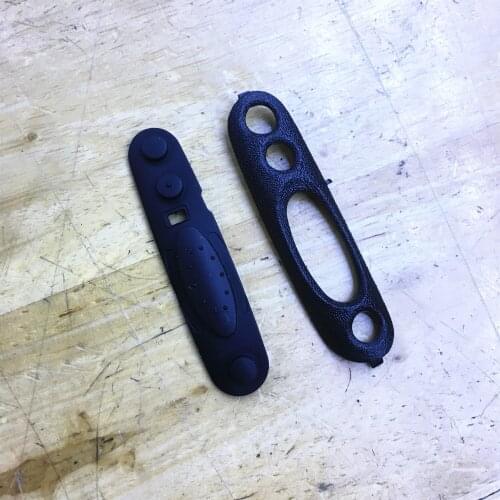 5x the rubber PTT and lock set kit for motorola pro5150 gp340 gp328 gp338 gp580 ptx760 ptx960 etc walkie talkie