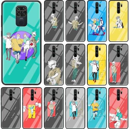 Jujutsu kaisen Gojo Satoru Anime Phone Case for Xiaomi Redmi Note 9S 8 8T 9 K30 Pro K20 7 8A 9A 9C 9i Tempered Glass Back Cover
