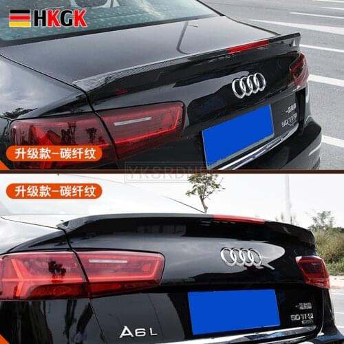 For Audi A6 C7 ABS Rear Trunk Spoiler Wing 4-door Sedan 2012 2013 2014 2015 2016 2017