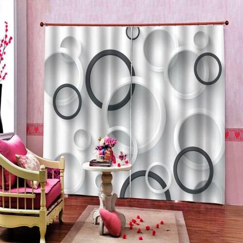 European style Beauty Sports fitness 3d stereoscopic Photo Curtain Large Window For Living room Bedroom Blackout Drapes Decor