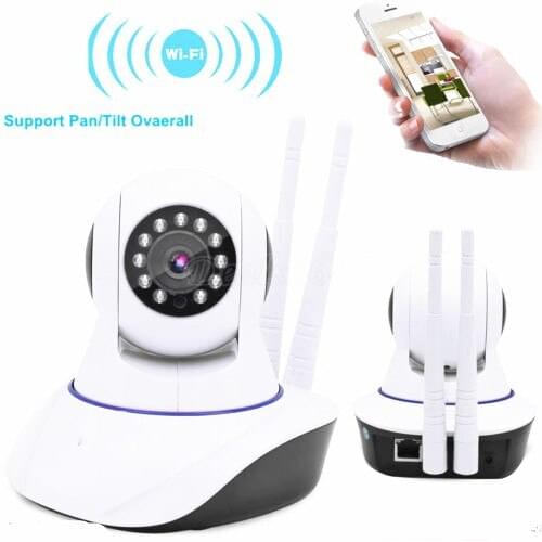 HD 720P Security IP Camera Night Vision Surveillance Webcam double antenna