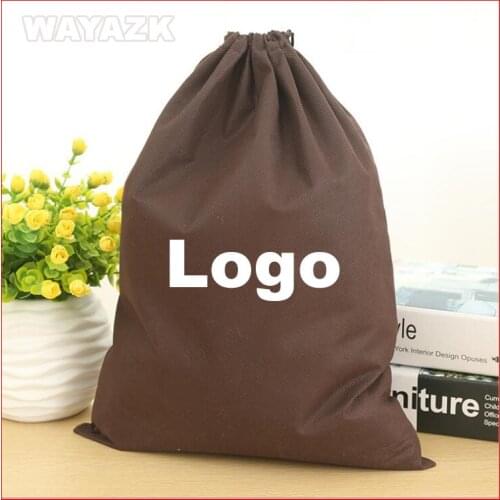 500pcs/lot) personalized custom non woven bag