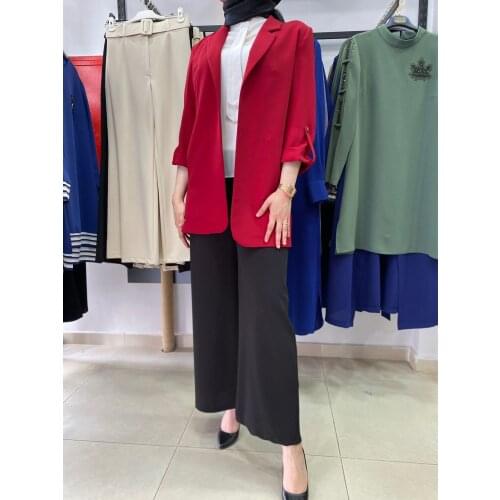 Parma crepe cloth coat fashion clothing muslim fashion 2021 new season hijab