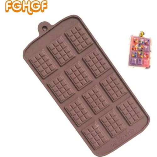 Creative DIY Silicone Mold for Resin Chocolate Bar Jewelry Making Dessert Biscuit Baking Tool Multifunction Handmade Craft Mold