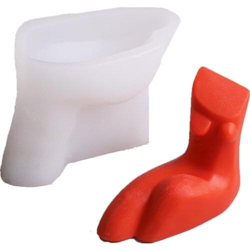 Abstract Style Candle Silicone Mold DIY Candle Molds Candle Making Aromatherapy Handmade Candles Home Decoration Soap Resin Mold