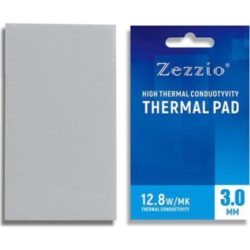 Thermal Pad Soft Heat Dissipation Silicone Pad CPU/GPU Graphics Card Motherboard Silicone Grease Pad Multi-Size 12W/MK