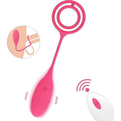 Vibrator Love Egg Penis Ring Sex Toys for Men Woman Couples Adult Goods, Sex Shop Wireless Remote Control Vibrating Dildo Vagina