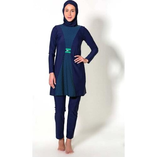 C & City 7287-2 Hijab Swimwear Green