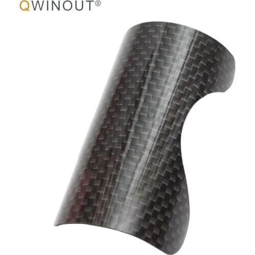 QWINOUT Carbon Fibre Bike Bicycle Frame Protector For Brompton Folding Bike Bottom Bracket Sticker Protection Accessories