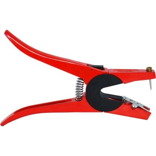 1pcs Livestock Ear tag Pliers Device Metal Ear Thorn Tongs Swine Cow Sheep Rabbit Identification tool Livestock Animal Plier