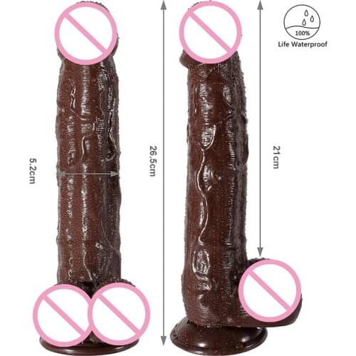 27cm Flexible Realistic Huge Dildo Anal Plug Butt Erotic Penis with Suction Cup Adult Sex toys For Women Sex toy Masturbation