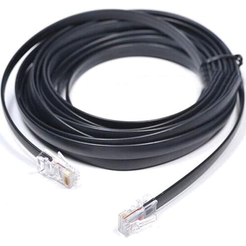 5m Long 8 pin to 8pin Plug Front Panel Separate Extending Cable for Kenwood TM-D710A ICOM IC-7100 Car Mobile Radio