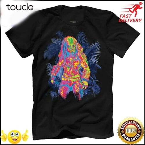 Predator Vision V2 Black Nice Design Gift T Shirt New