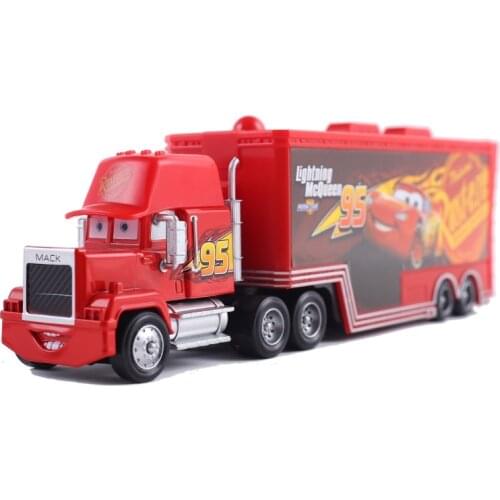 Disney Pixar Car 2 3 Toy Lightning McQueen 95 Jackson Storm Mike Uncle Truck 1:55 Die Casting Model Car Toy Child Birthday Gift
