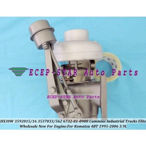 HX30W 3592015 3592016 3537033 Turbo 3537562 6732-81-8900 For Cummins Industrial Trucks Elite 1995-2006 For Komatsu 4BT 3.9L