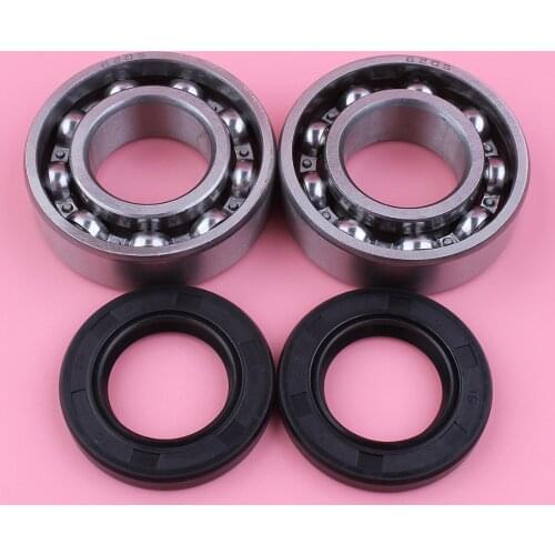 Crank Bearing (6205) Oil Seal Set For Honda GX160 GX200 5.5HP 6.5HP GX 160 200 Small Engine Spare Part