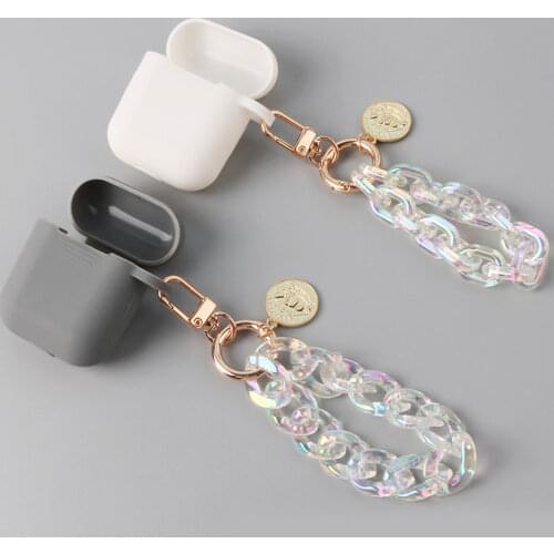 New Fashion Laser Colorful Keychain for Women Girls Acrylic Key Pendant Ring Acrylic Key Chain Accessories Jewelry Gift
