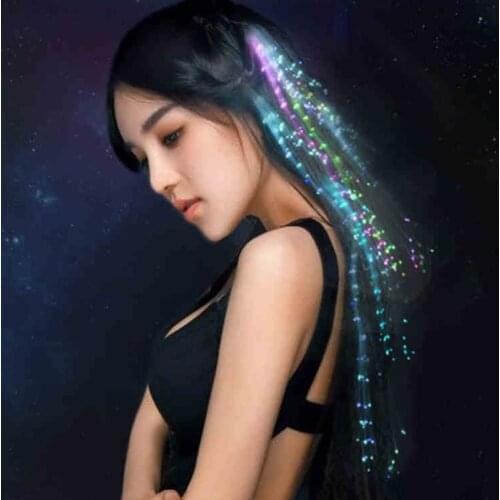 Wholesale 1200pcs Aglimmer Color Changing Flash Led Hair Braid Hairgrip Holloween Party Decoration Christmas Led Light Hairpin