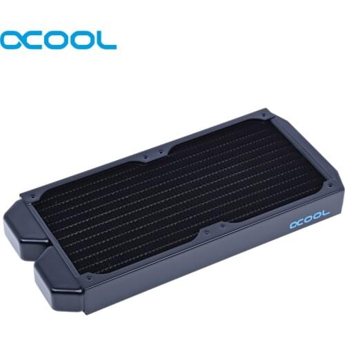 Original Alphacool ST30 Copper 240mm Radiator Suit 12cm Fan 30mm Thickness G1/4" Cooler Master