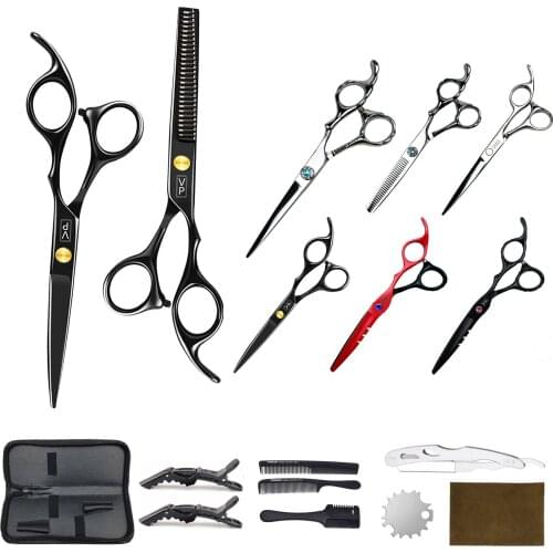 Professional Hairdressing Scissors 6" JP 440C Barber Hair Cutting Shears Thinning Shears Hair Scissors stainless steel