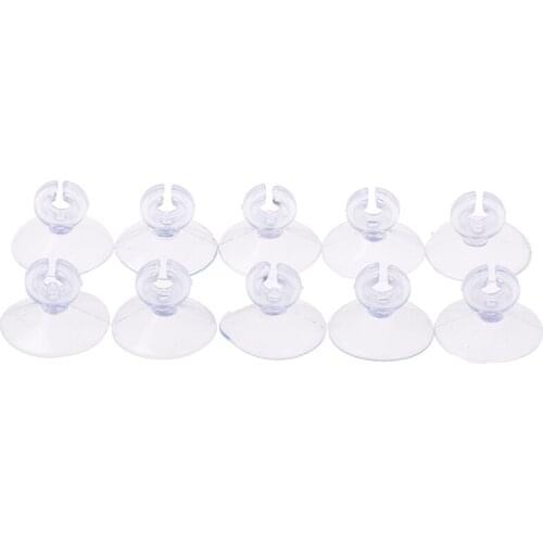 For Fish Tank Pump Airline Tube Aquatic Pet Supplies 5/10Pcs Silicone Aquarium Sucker Suction Cup Holder Sucker