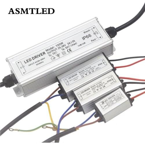 AC85-265V Lighting Transformers 1500mA 10W 20W 30W 50W 100W For LEDs Adapter Power Supply LED Driver Unit For LED Power Lights