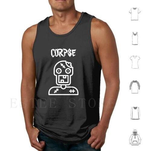 Corpse Husband Tank Tops Vest Sleeveless Corpse Husband Corpse Imposter Crewmate Husband Onlyhands Corpse Husband Memes