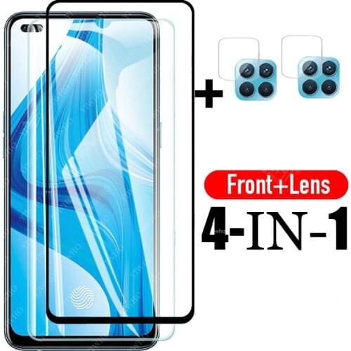 Protective Glass on For OPPO F17 Pro Front Screen Protector Glass Back Camera Lnes Glass on For OPPO F17Pro Safety Tempered Film