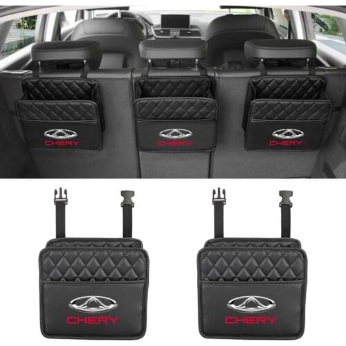 1Pcs Car Seat Back Storage Bag High Capacity Stowing Tidying Pocket For Chery Fulwin QQ Tiggo 3 5 T11 A1 A3 A5 Amulet M11 Eastar