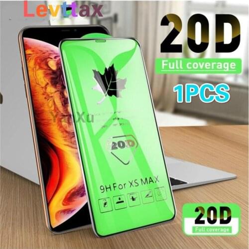 20D Full Cover For iPhone 12pro max 11 Pro 6S 7 8 Plus SE2 Tempered Glass For iphone XR XS Max Screen Protector Protective Film