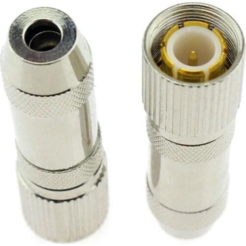 30pcs L9 75-2-1 Cable Connector SYV75-2-1 RF Video Cable Connector 2M Adapter