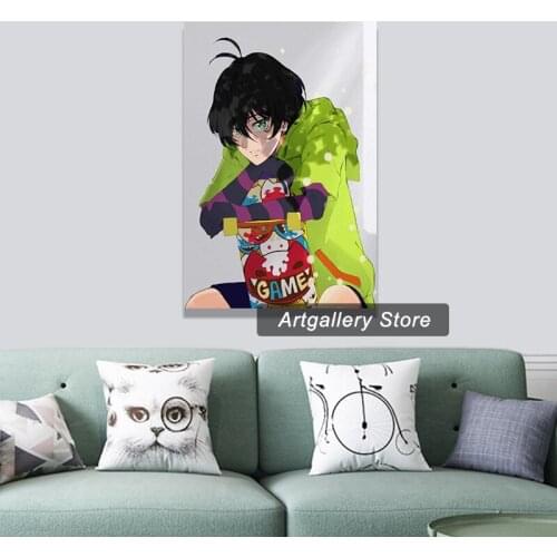 Anime SK8 The Infinity Miya Canvas Art Poster and Wall Art Picture Print Modern Family Bedroom Decor Posters
