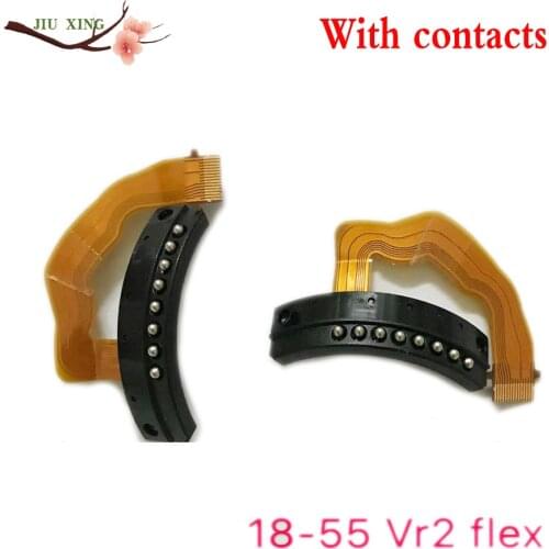 Bayonet Mount Contactor 18-55 Flex Cable with contacts For Nikon AF-S for 18-55mm VR II camera lens repair part