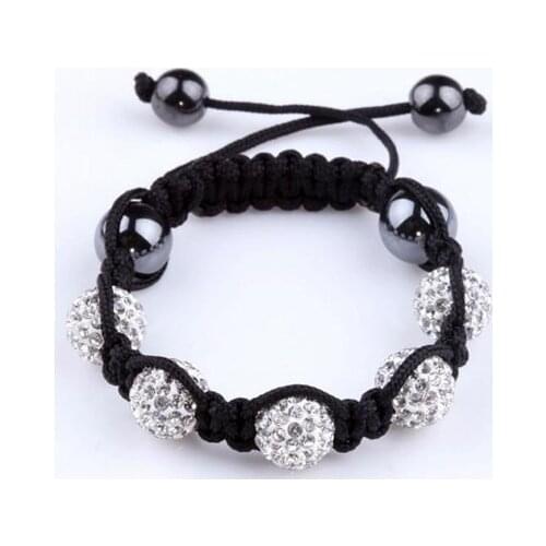 E3g SSBest micro pave CZ Disco Ball Beads Bracelet fasion Gift jewelry Discount crystal crystal