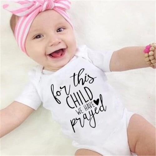 Newborn Baby Boys Girls Bodysuit Funny Romper Infant Short Sleeve Outfits Clothes Toddler Fashion Jumpsuit Baby Sleepwear 0-24M