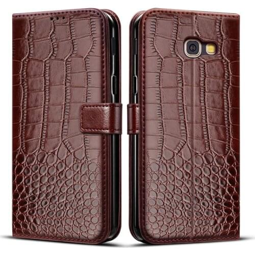Wallet Flip Case for Samsung Galaxy A5 2017 SM-A520F Cover Shockproof Magnetic Leather Stand Phone Protective Bag