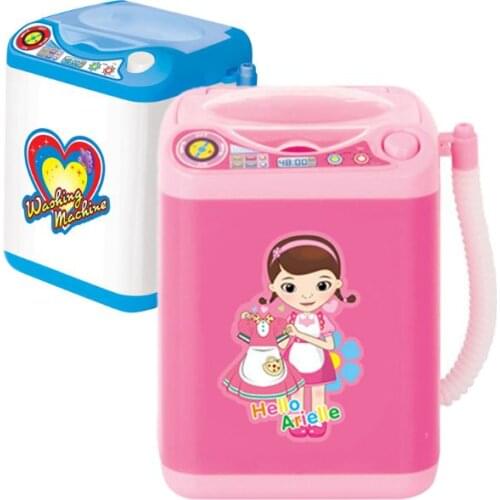 ELECTRIC MAKEUP BRUSH CLEANER SPINNER MACHINE - Electronic Mini Washing Machine Shape Automatic Makeup Brush Cleaner Dries M4YA