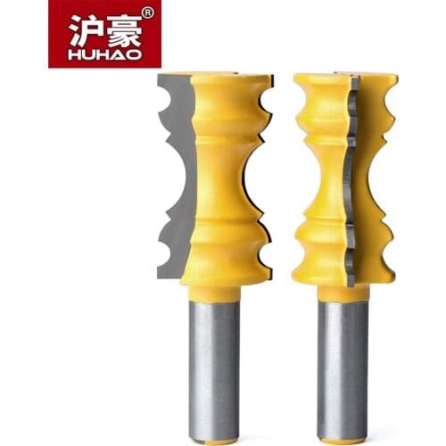 HUHAO 1pc 1/2" Shank Woodworking Slotted Trimming Router Bits Milling Cutter CNC Tool For Wood Pattern Carving Cutter